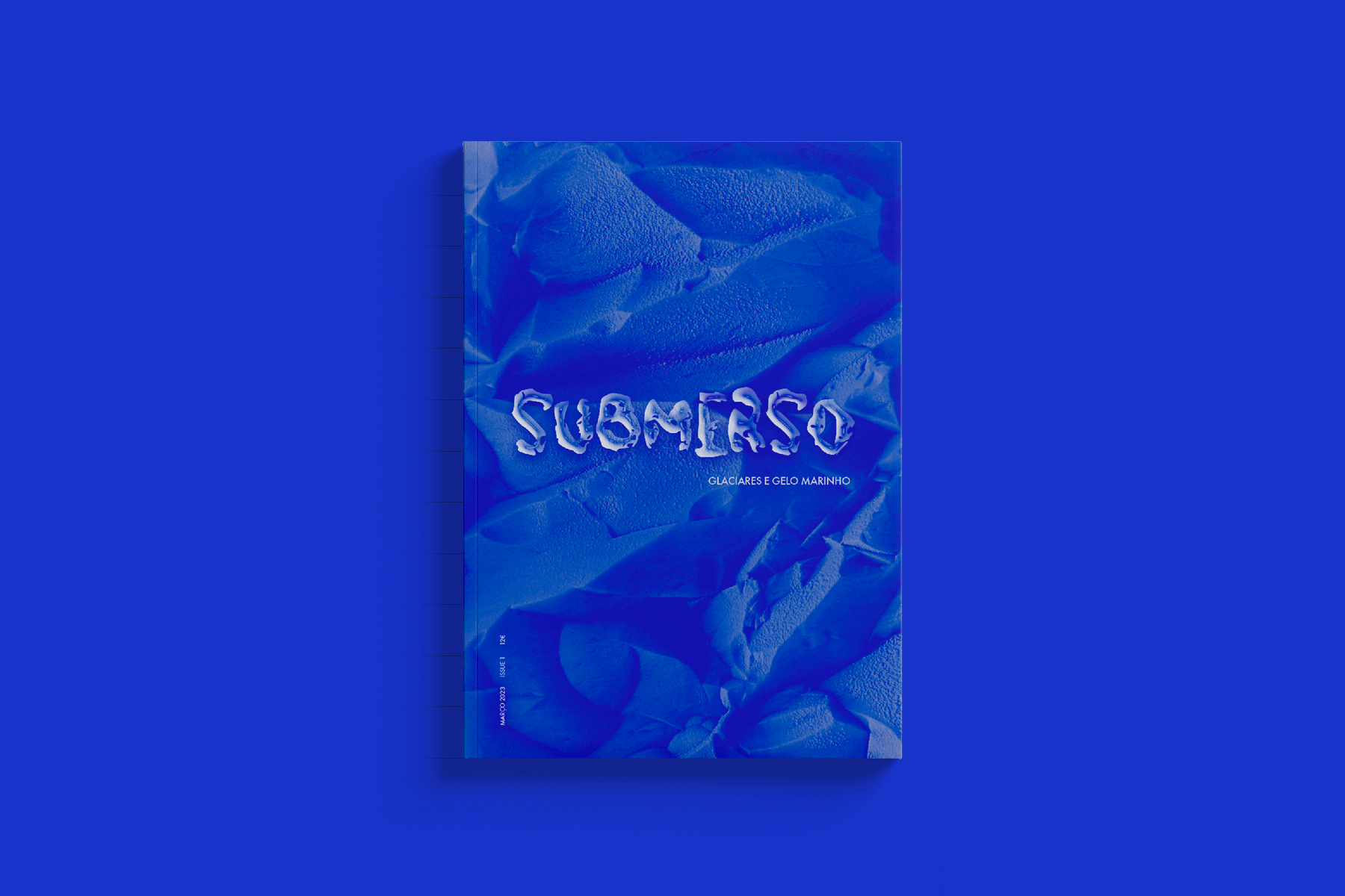 design cover of the submerso magazine